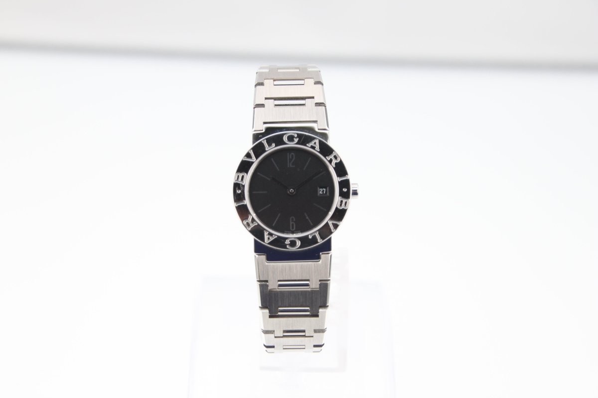 Used Bvlgari Bvlgari Black Dial Stainless Steel Quartz Ladies Watch BB26SS - RYBrandshop