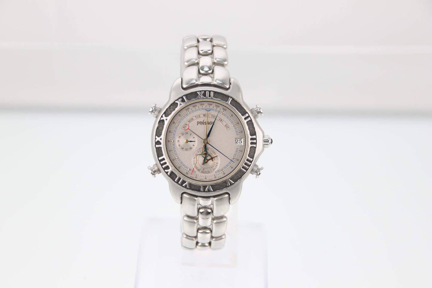 Seiko Presage Perpetual Calendar Quartz SAWK001 6M13-7000 Gray Dial - Image 14