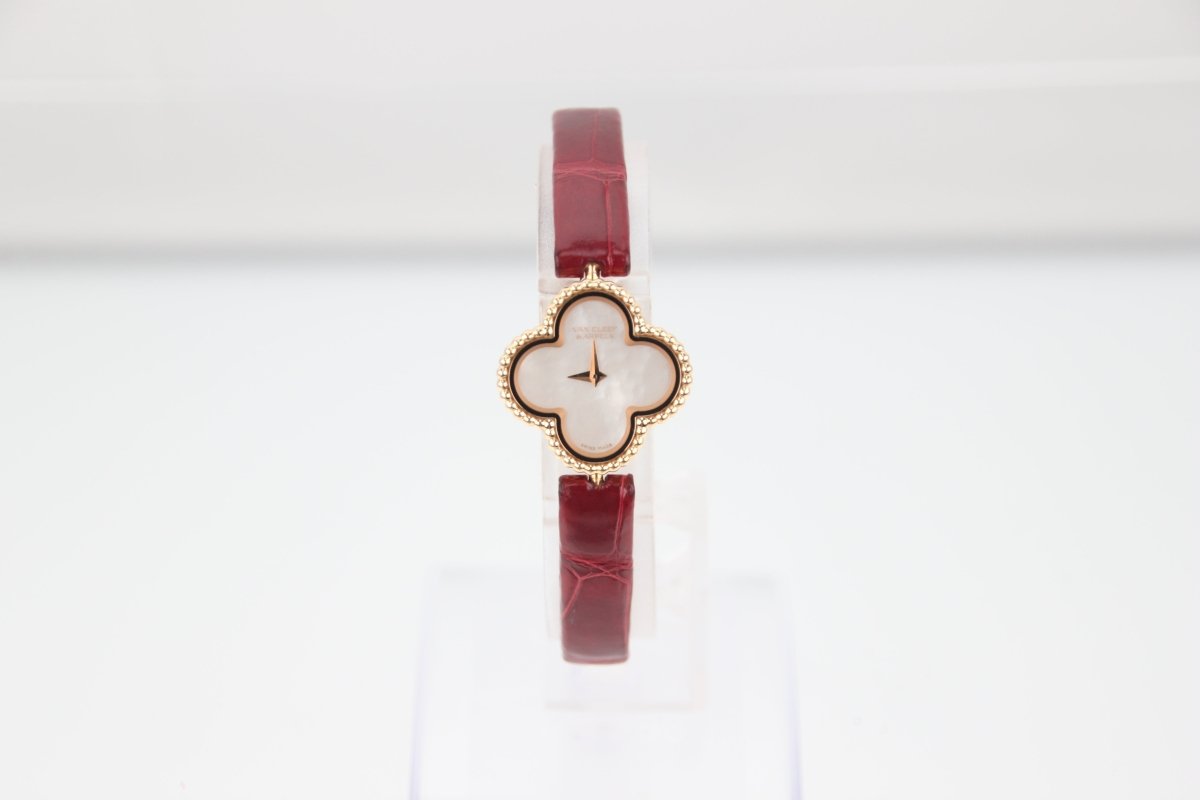 Van Cleef & Arpels Sweet Alhambra Watch 18K PG Shell Dial VCARO8SF00 - RYBrandshop
