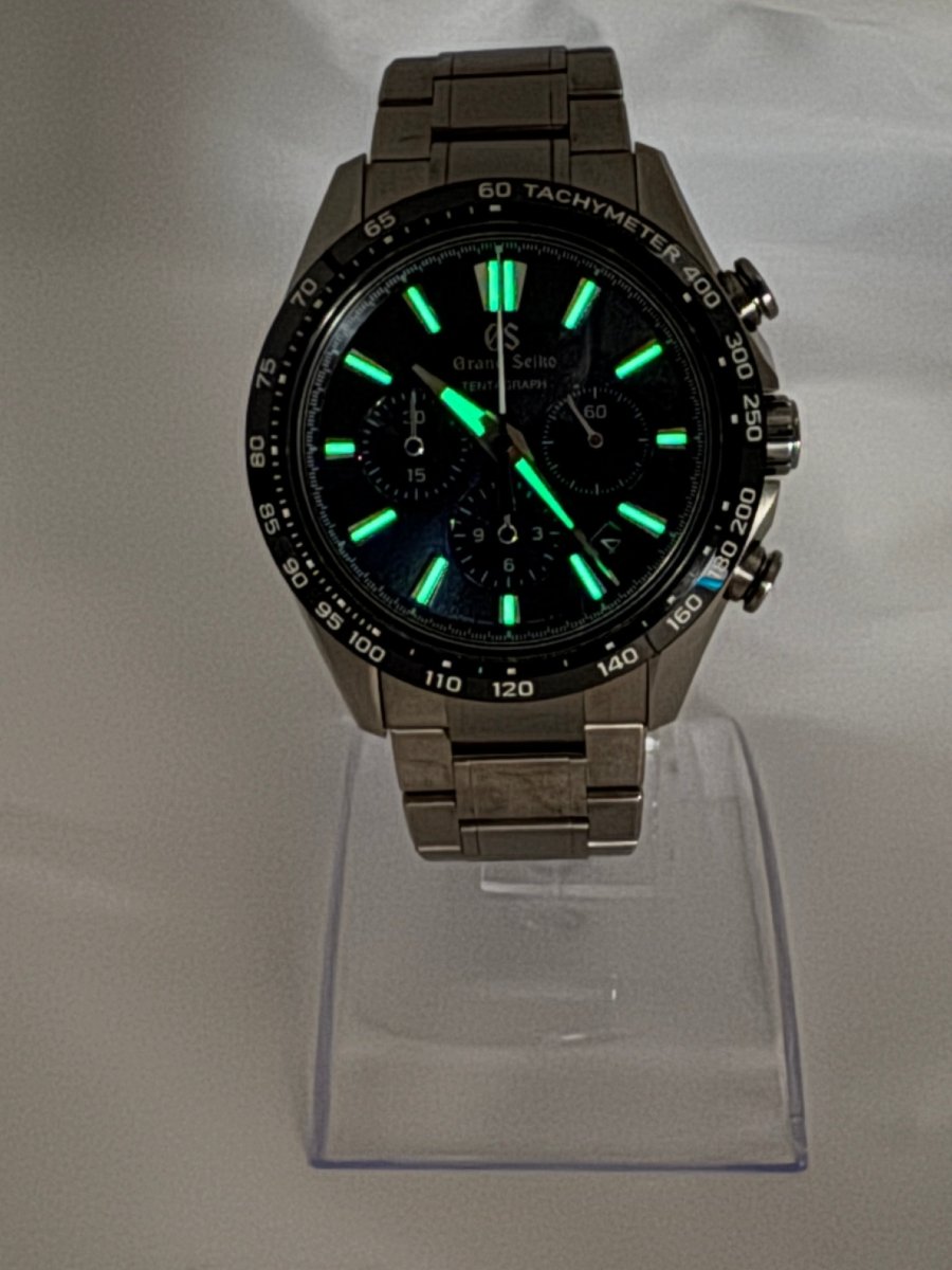 Used Grand Seiko Evolution 9 Collection Tentagraph Titanium SLGC001G - RYBrandshop