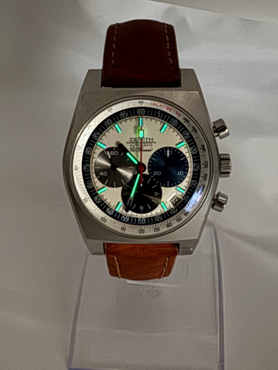Used Zenith New Vintage 1969 El Primero Limited Edition 500 Pcs 03.1969.469 - RYBrandshop