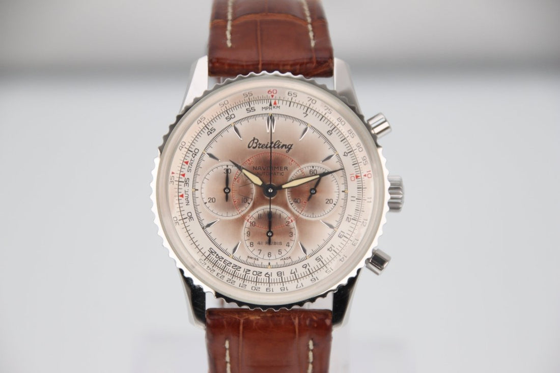 [Watchmaker Inspection] Examining Condition of Breitling Montbrillant A30030.2 A30030.2 - RYBrandshop