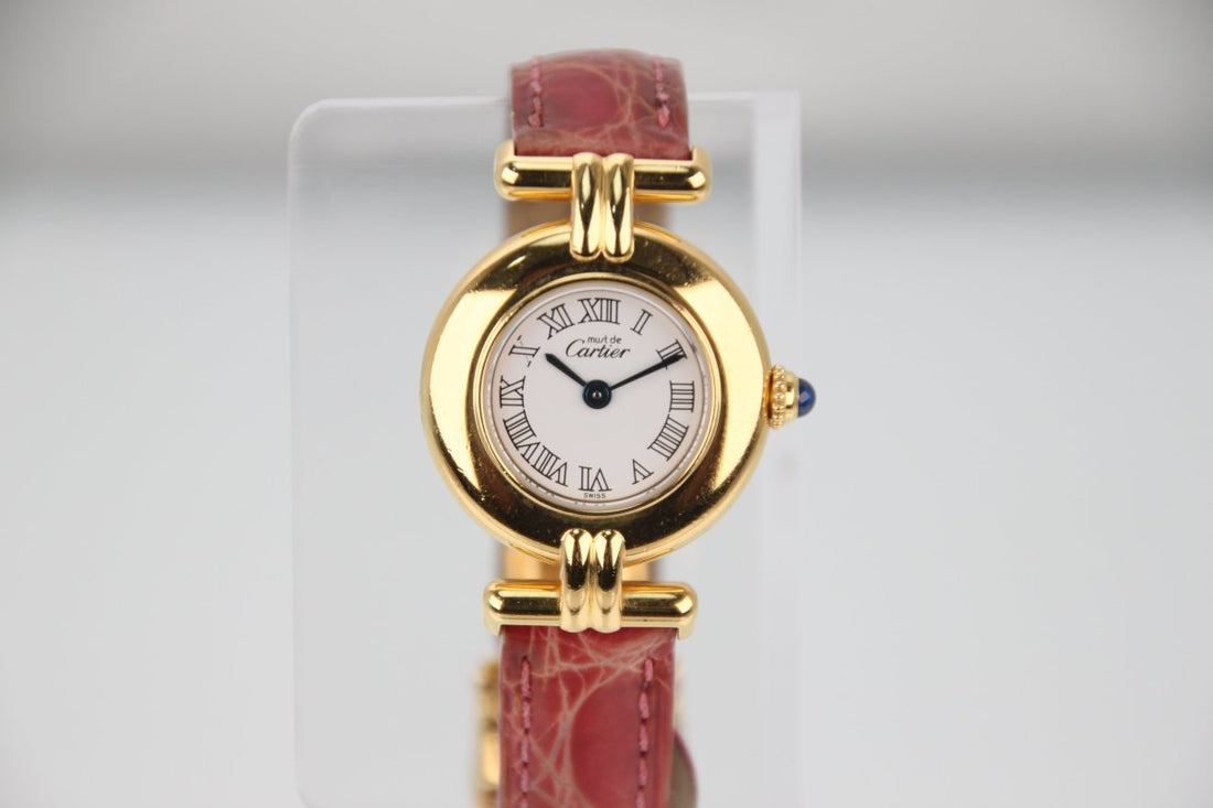 [Watchmaker Inspection] Examining Condition of Cartier Must Colisée W1011554 - RYBrandshop