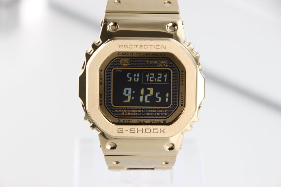 The Gold Standard of Toughness: CASIO G-SHOCK Full Metal GMW-B5000GD-9JF - RYBrandshop