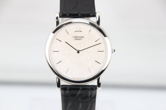 The Ultimate Japanese Elegance: Seiko Credor Round Platinum Pt950 GBAT009 Review - RYBrandshop