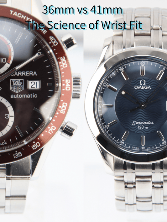 Watch Size Guide: 36mm vs 41mm - Which One Fits You? | RYBrandshop - RYBrandshop
