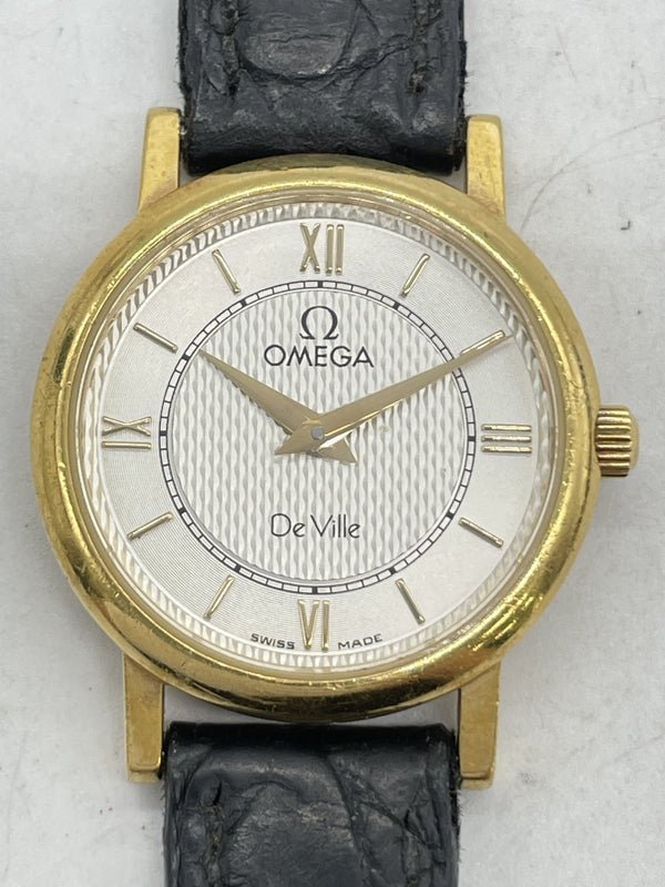 Restoring a Classic: Vintage OMEGA De Ville Yellow Gold 23mm - RYBrandshop