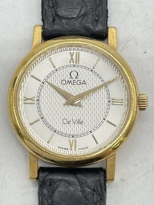 Restoring a Classic: Vintage OMEGA De Ville Yellow Gold 23mm - RYBrandshop