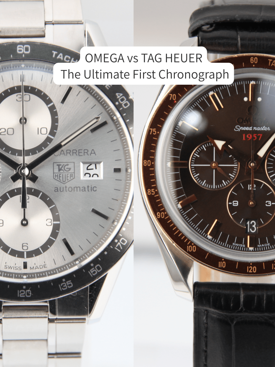 Omega vs TAG Heuer: Choosing Your First Luxury Chronograph | RYBrandshop - RYBrandshop