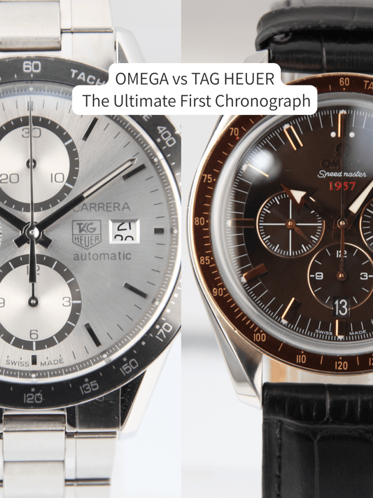 Omega vs TAG Heuer: Choosing Your First Luxury Chronograph | RYBrandshop - RYBrandshop