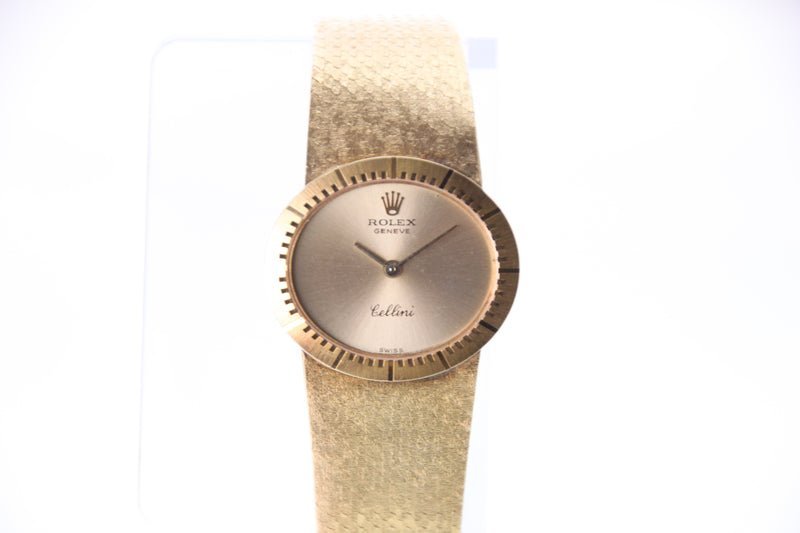 Pure Gold Artistry: The Vintage Rolex Cellini 796597 in 18K Yellow Gold - RYBrandshop