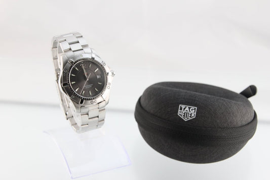 Versatile Luxury: TAG Heuer Aquaracer WAF111E with Sunray Gray Dial - RYBrandshop