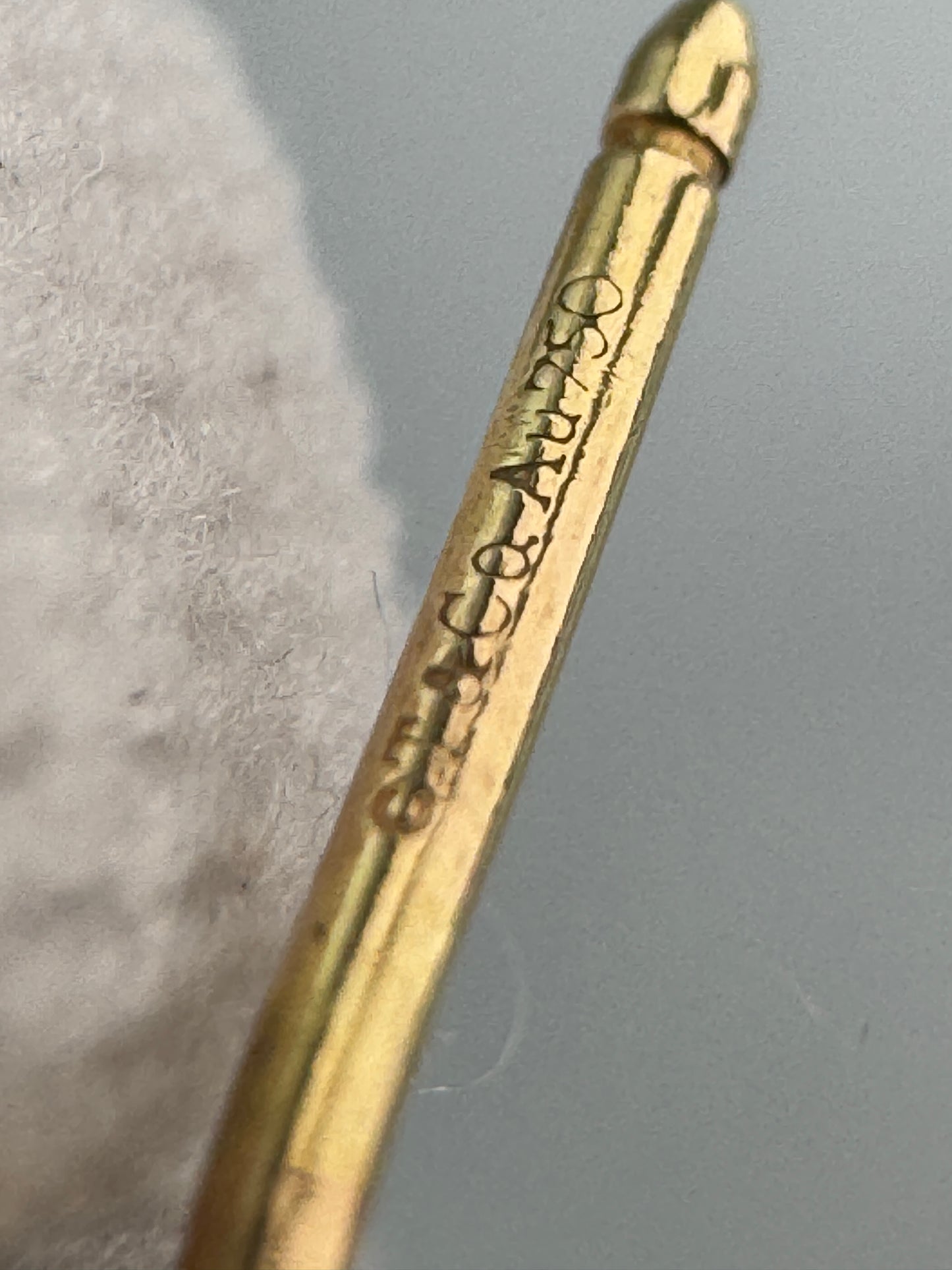 Used Tiffany & Co. T Smile Mini Earrings 18K Yellow Gold Au750 1.6g Authentic B S0017