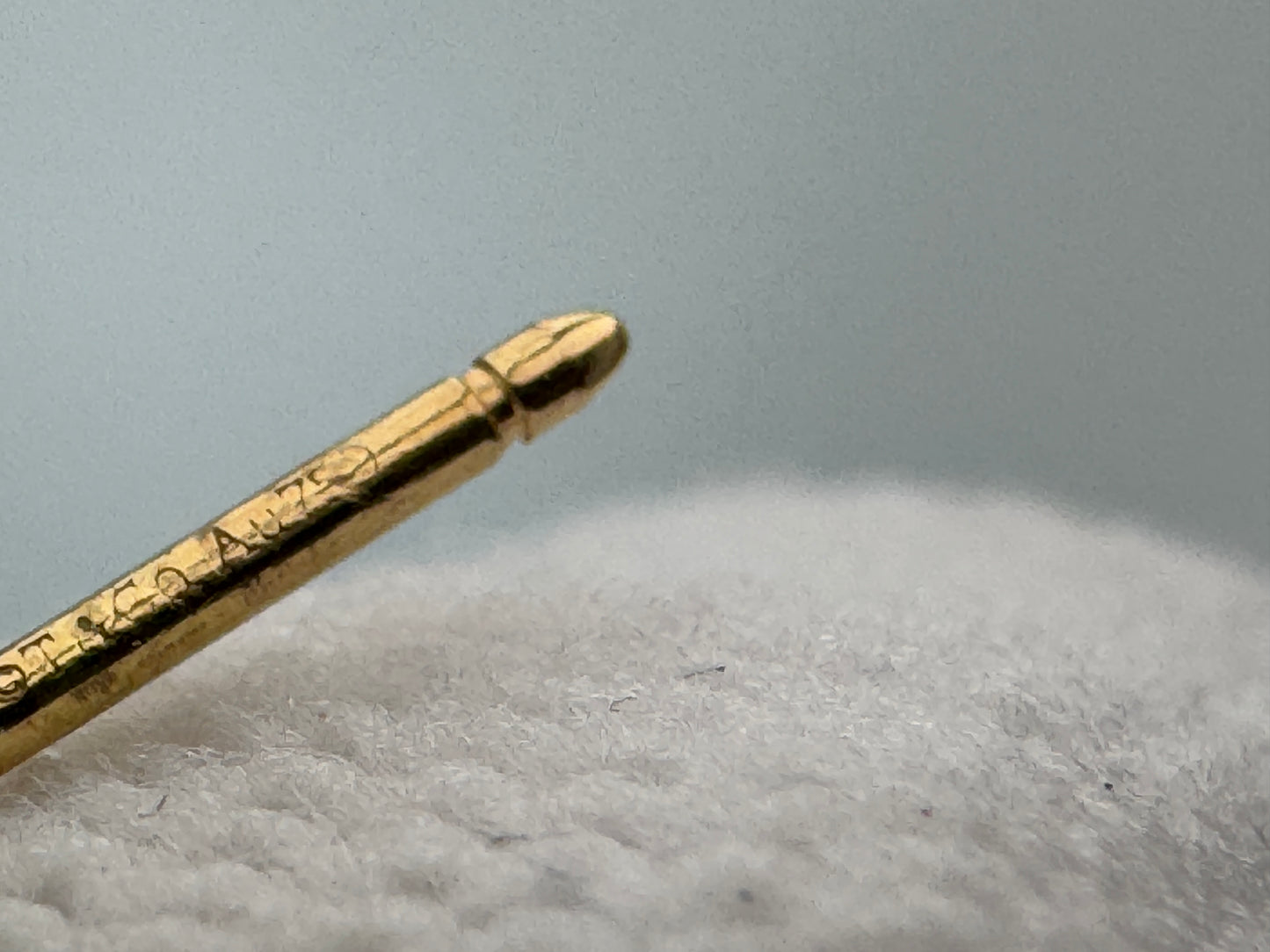 Used Tiffany & Co. T Smile Mini Earrings 18K Yellow Gold Au750 1.6g Authentic B S0017