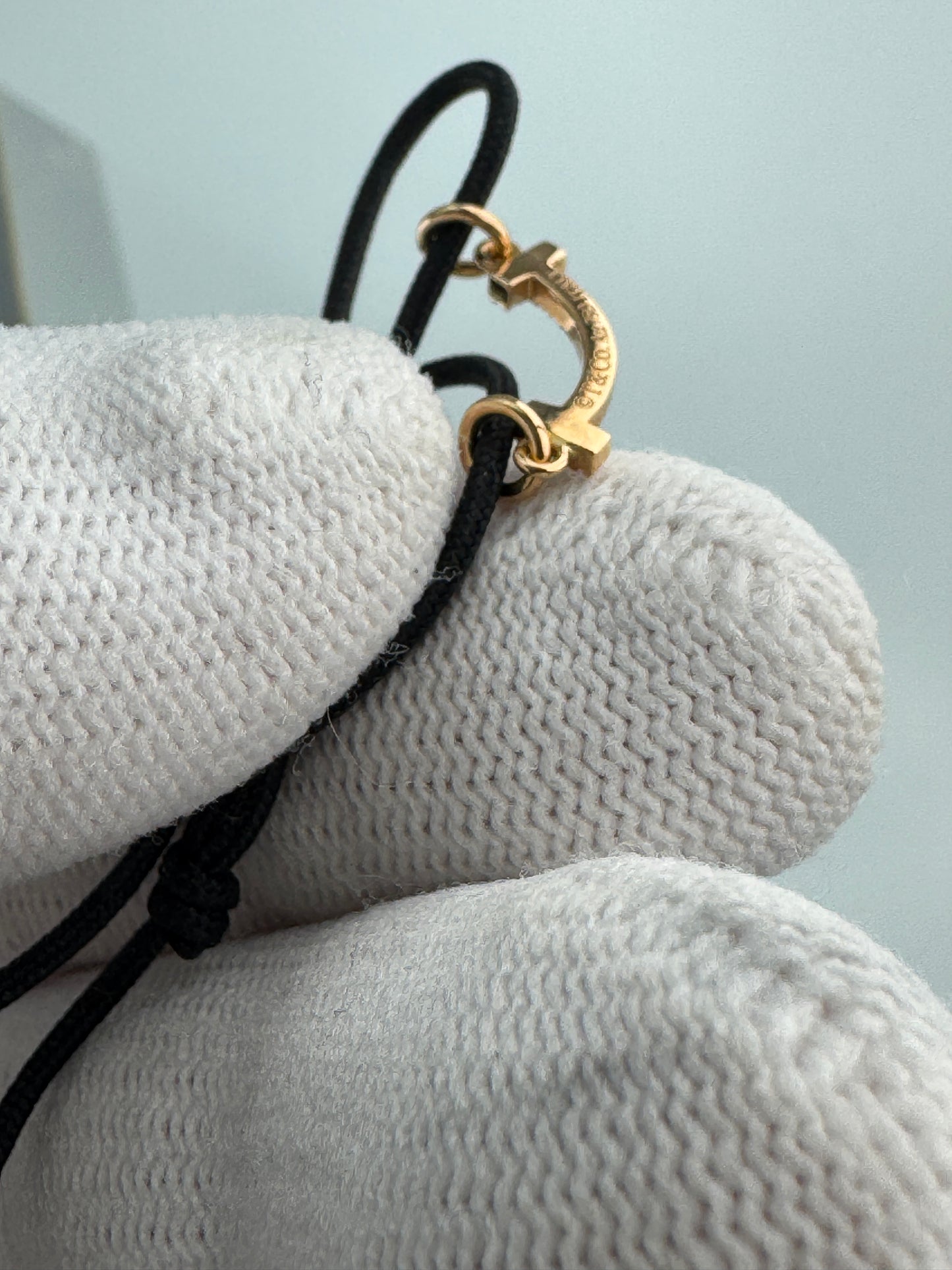 Used Tiffany & Co. T Smile Mini Diamond Bracelet 18K Rose Gold Au750 0.8g B S0018