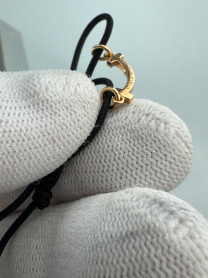 Used Tiffany & Co. T Smile Mini Diamond Bracelet 18K Rose Gold Au750 0.8g B S0018