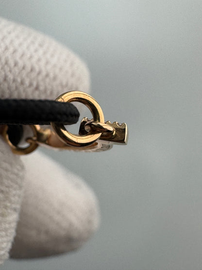 Used Tiffany & Co. T Smile Mini Diamond Bracelet 18K Rose Gold Au750 0.8g B S0018