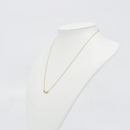 Used Tiffany & Co. T Smile Necklace Mini 18K Rose Gold Au750 2.4g Authentic B S0015 - RYBrandshop