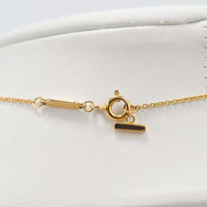 Used Tiffany & Co. T Smile Necklace Mini 18K Rose Gold Au750 2.4g Authentic B S0015 - RYBrandshop