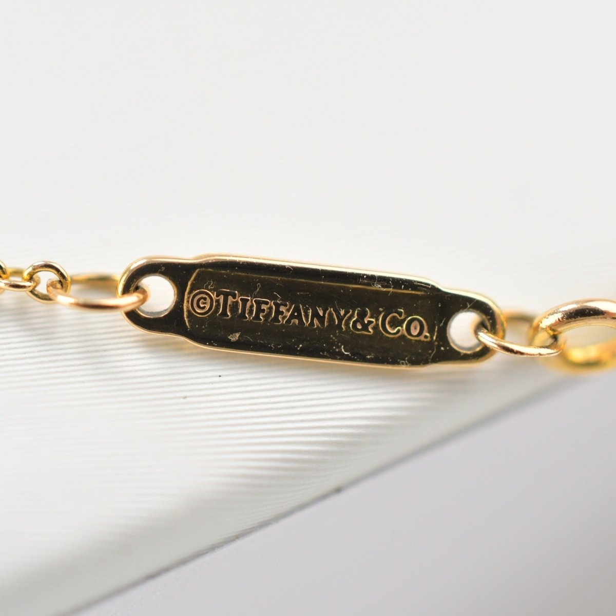 Used Tiffany & Co. T Smile Necklace Mini 18K Rose Gold Au750 2.4g Authentic B S0015 - RYBrandshop