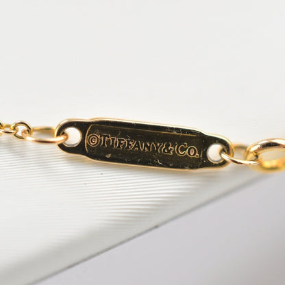 Used Tiffany & Co. T Smile Necklace Mini 18K Rose Gold Au750 2.4g Authentic B S0015 - RYBrandshop