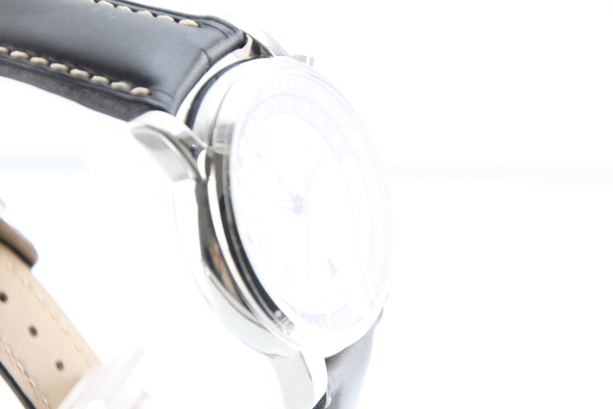 Used Alpina Startimer II Automatic GMT White Dial 40mm AL - 550x4R26 Full Set - RYBrandshop