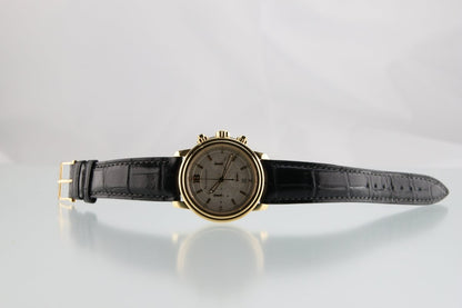 Used Blancpain leman 2385 - 1418 Date 38mm Yellow Gold Automatic Men's Watch - RYBrandshop