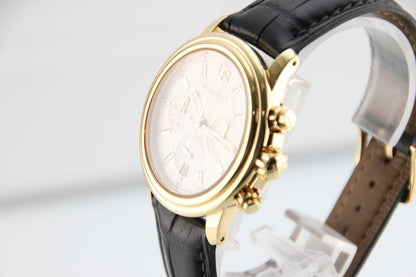 Used Blancpain leman 2385 - 1418 Date 38mm Yellow Gold Automatic Men's Watch - RYBrandshop