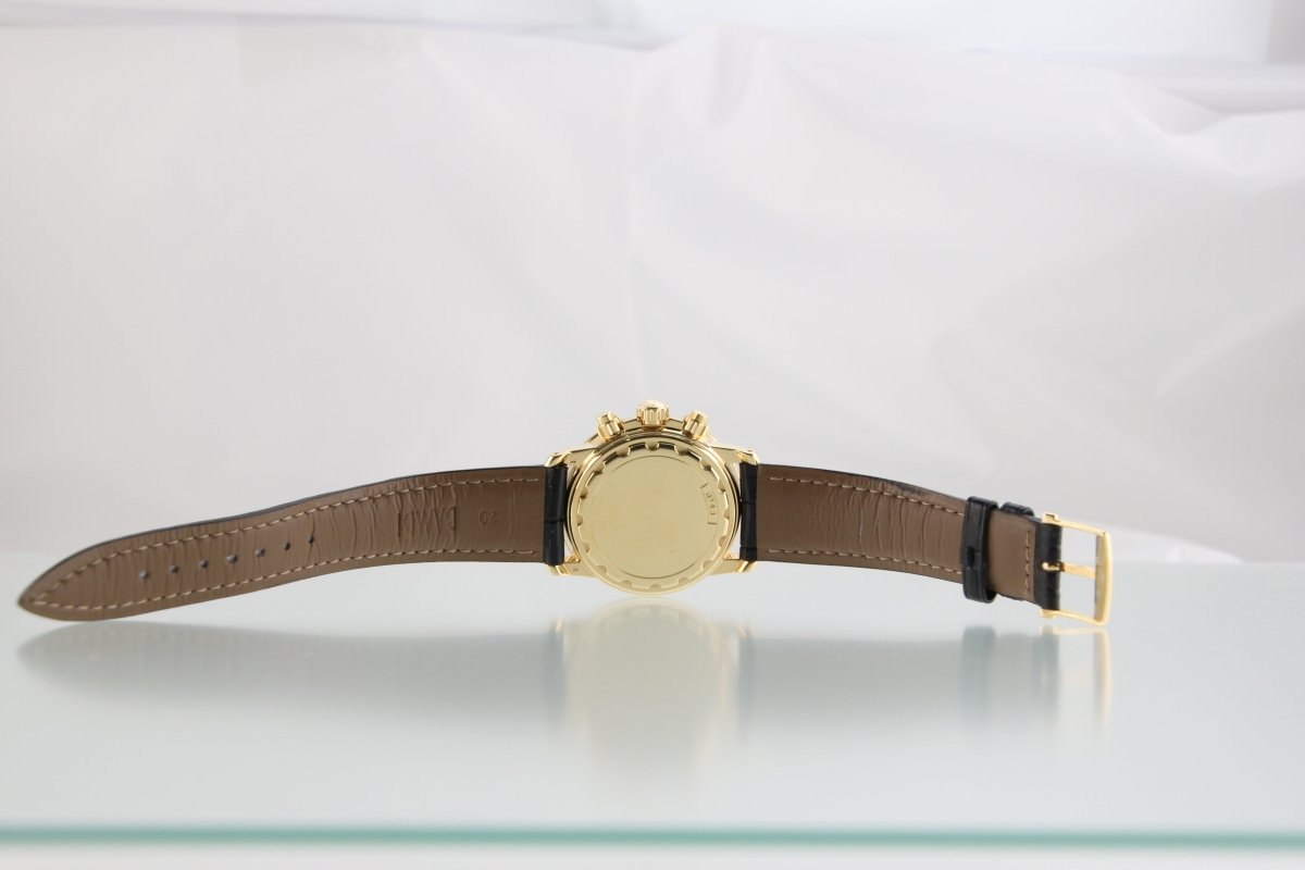 Used Blancpain leman 2385 - 1418 Date 38mm Yellow Gold Automatic Men's Watch - RYBrandshop