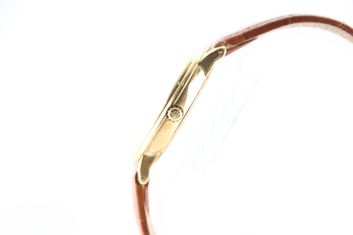 Used Blancpain Villeret Automatic 18K Yellow Gold 34mm White Dial Full Set - RYBrandshop