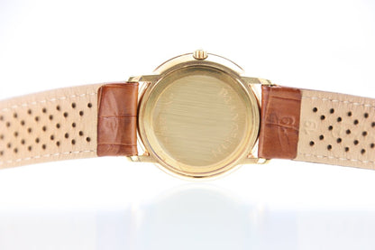 Used Blancpain Villeret Automatic 18K Yellow Gold 34mm White Dial Full Set - RYBrandshop