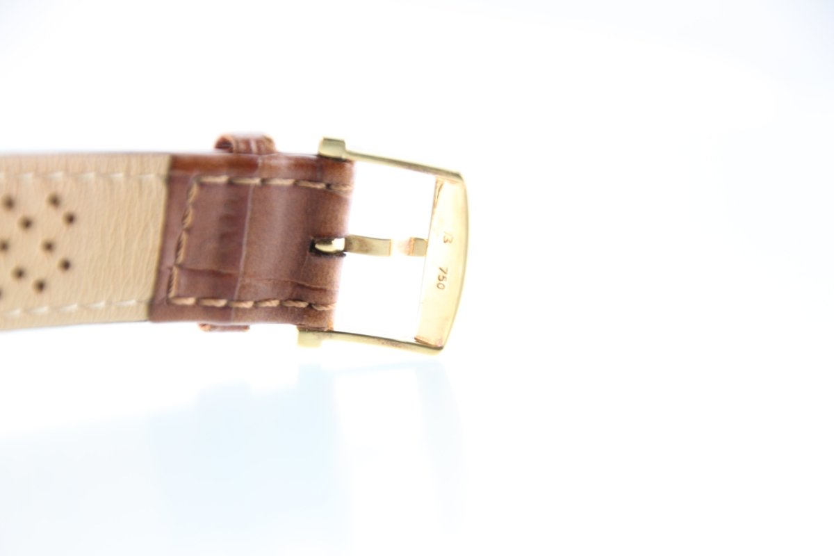 Used Blancpain Villeret Automatic 18K Yellow Gold 34mm White Dial Full Set - RYBrandshop