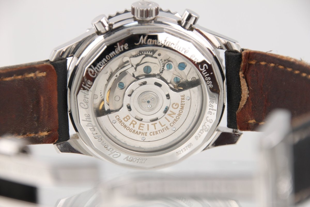 Used Breitling Navitimer 01 AB0127 Blue Dial B01 Automatic 46mm Men's Watch - RYBrandshop