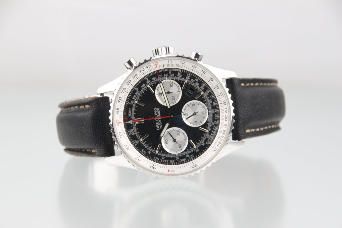 Used Breitling Navitimer 01 AB0127 Blue Dial B01 Automatic 46mm Men's Watch - RYBrandshop