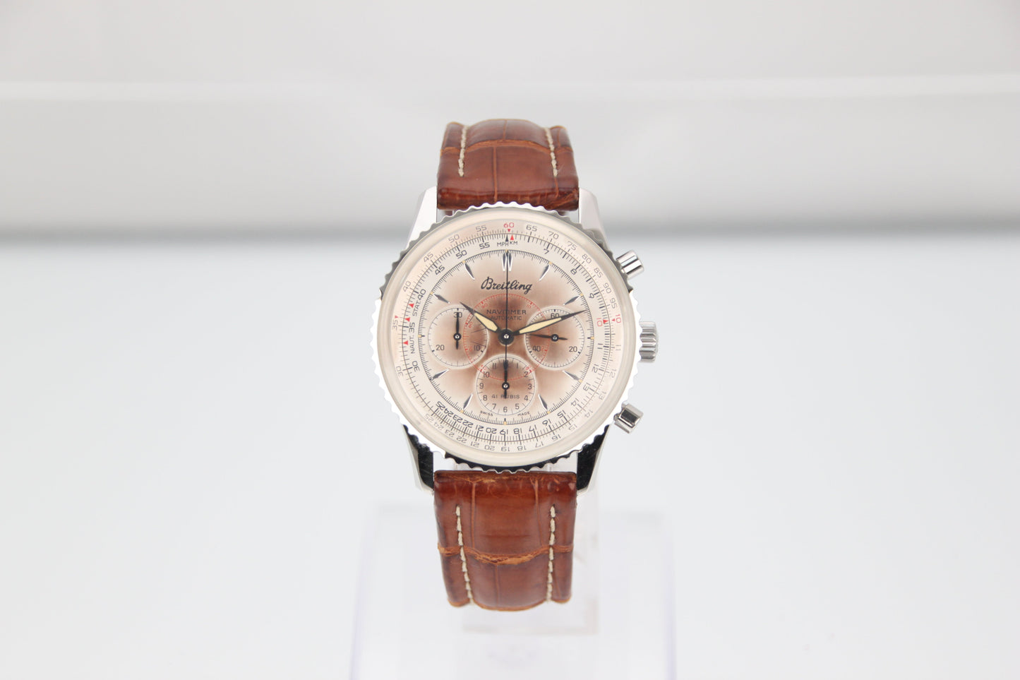 Breitling Montbrillant A30030.2 Silver Dial Automatic 38mm - Image 17