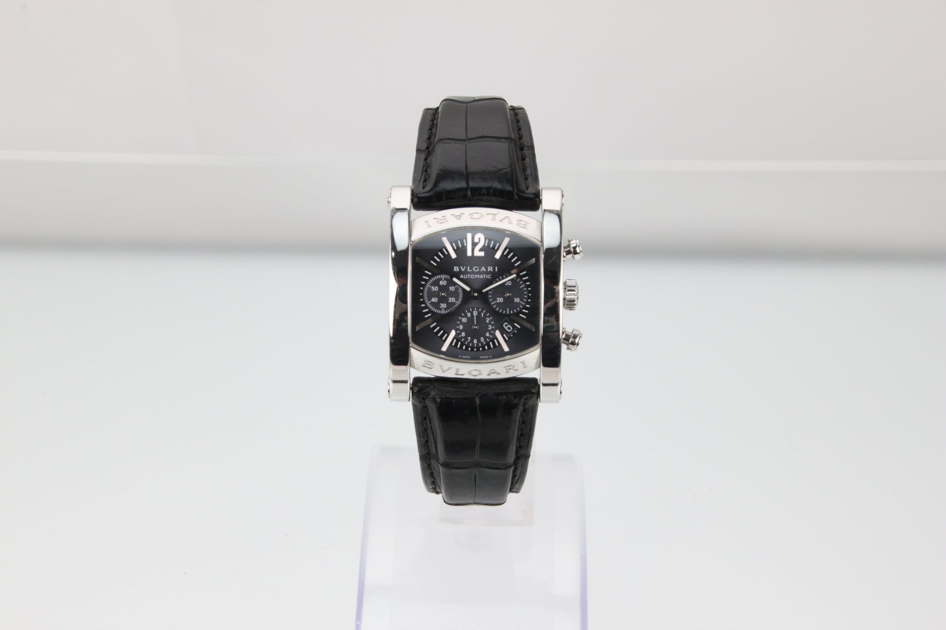 Bulgari Assioma Chronograph AA44SCH Navy Dial Automatic 35mm - Image 12