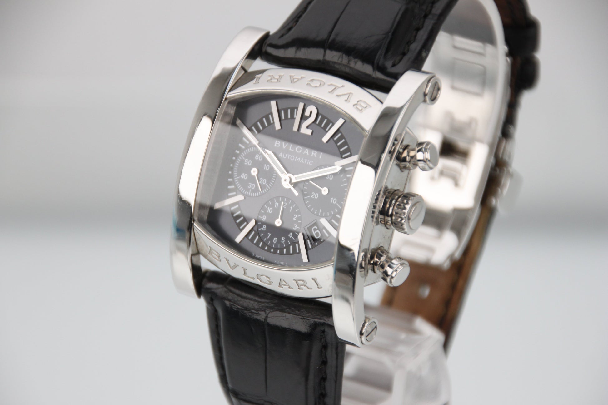 Bulgari Assioma Chronograph AA44SCH Navy Dial Automatic 35mm - Image 2