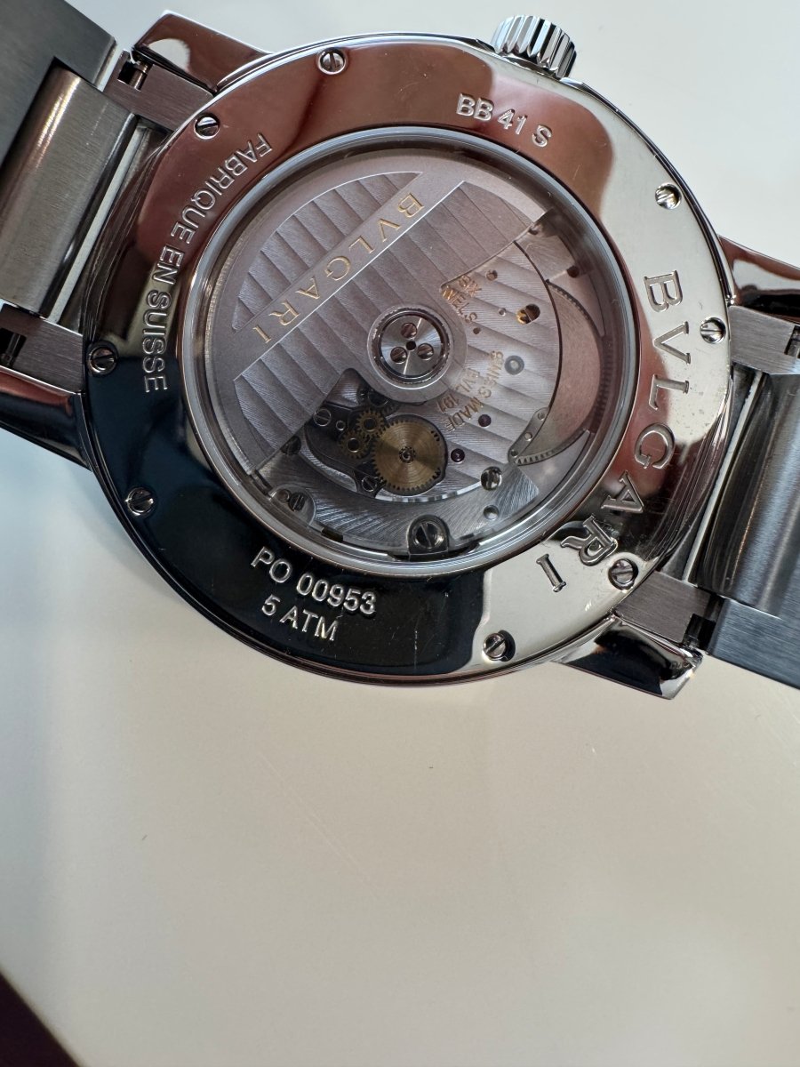 Used Bvlgari Bvlgari Bvlgari BB41WSSD Date 41mm Stainless steel Automatic Men's Watch - RYBrandshop
