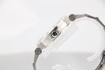 Used Bvlgari Diagono Sport LCV35S Black Dial Automatic Serviced Full Set - RYBrandshop