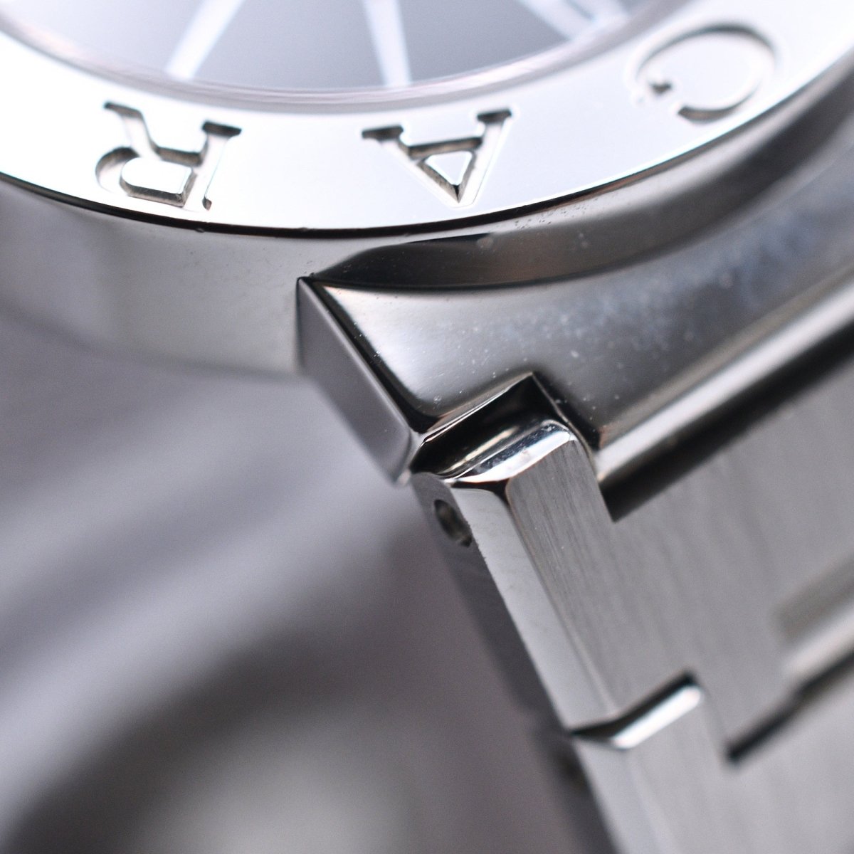 Used Bvlgari Bvlgari Black Dial Stainless Steel Quartz Ladies Watch BB26SS - RYBrandshop