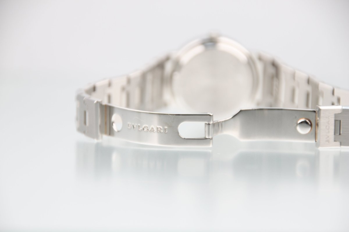 Used Bvlgari Bvlgari Black Dial Stainless Steel Quartz Ladies Watch BB26SS - RYBrandshop