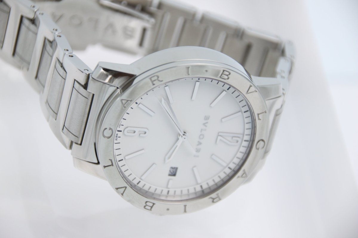 Used Bvlgari Bvlgari Bvlgari BB41WSSD Date 41mm Stainless steel Automatic Men's Watch - RYBrandshop