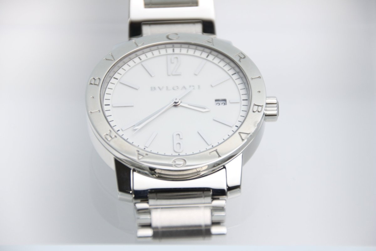 Used Bvlgari Bvlgari Bvlgari BB41WSSD Date 41mm Stainless steel Automatic Men's Watch - RYBrandshop