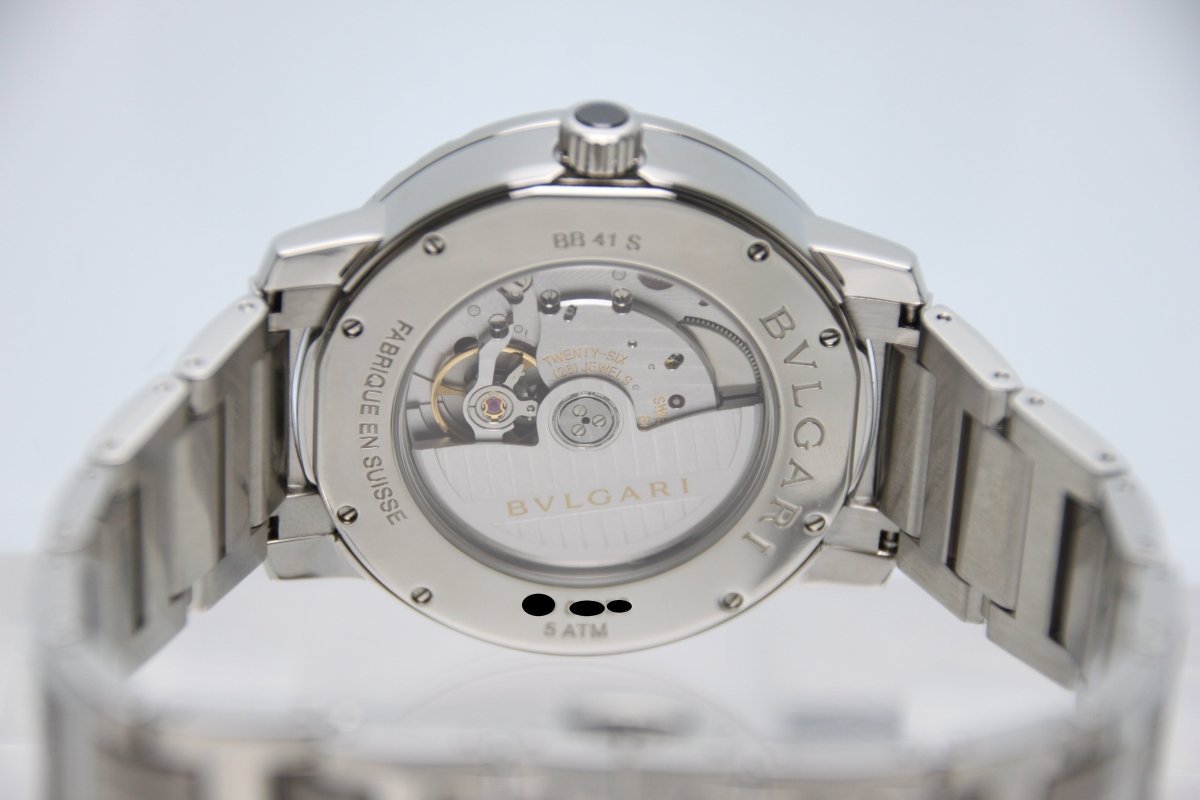 Used Bvlgari Bvlgari Bvlgari BB41WSSD Date 41mm Stainless steel Automatic Men's Watch - RYBrandshop