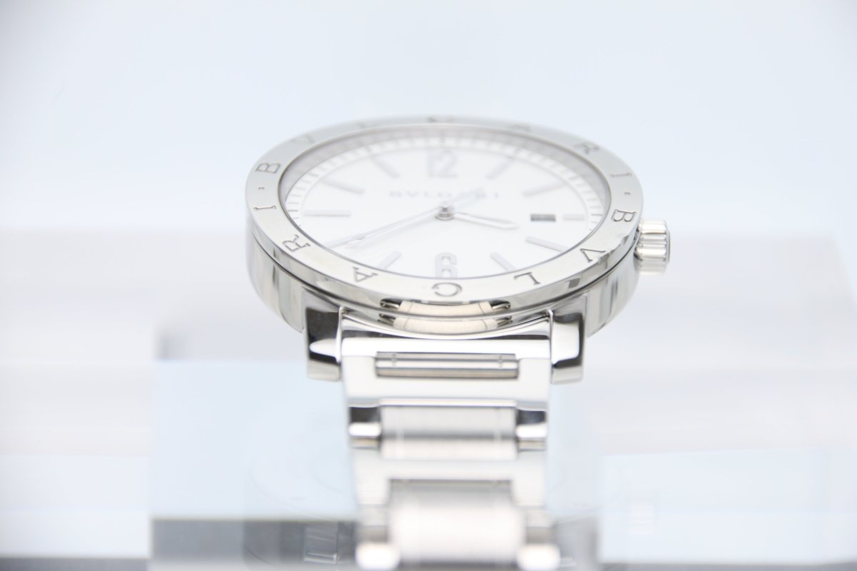 Used Bvlgari Bvlgari Bvlgari BB41WSSD Date 41mm Stainless steel Automatic Men's Watch - RYBrandshop