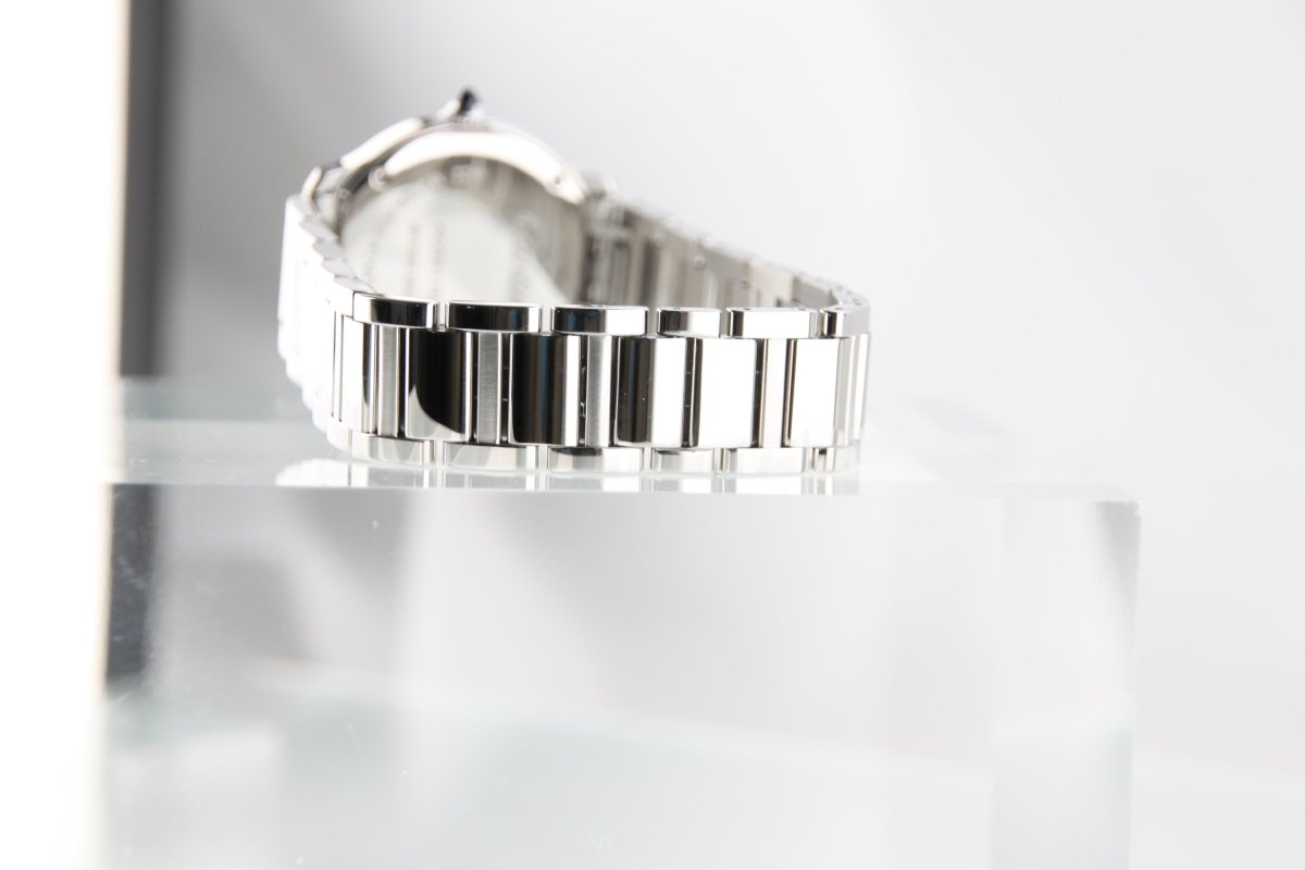Used Cartier Ronde Must de Cartier 29mm Silver Roman Dial Quartz WSRN0033 - RYBrandshop