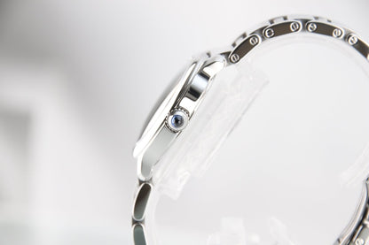 Used Cartier Ronde Must de Cartier 29mm Silver Roman Dial Quartz WSRN0033 - RYBrandshop