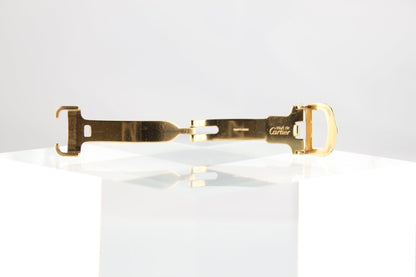 Used Cartier Must Tank Vermeil SM White Dial Silver 925 Quartz / Brand New Strap - RYBrandshop