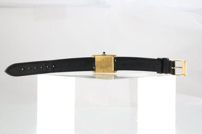 Used Cartier Must Tank Vermeil SM White Dial Silver 925 Quartz / Brand New Strap - RYBrandshop