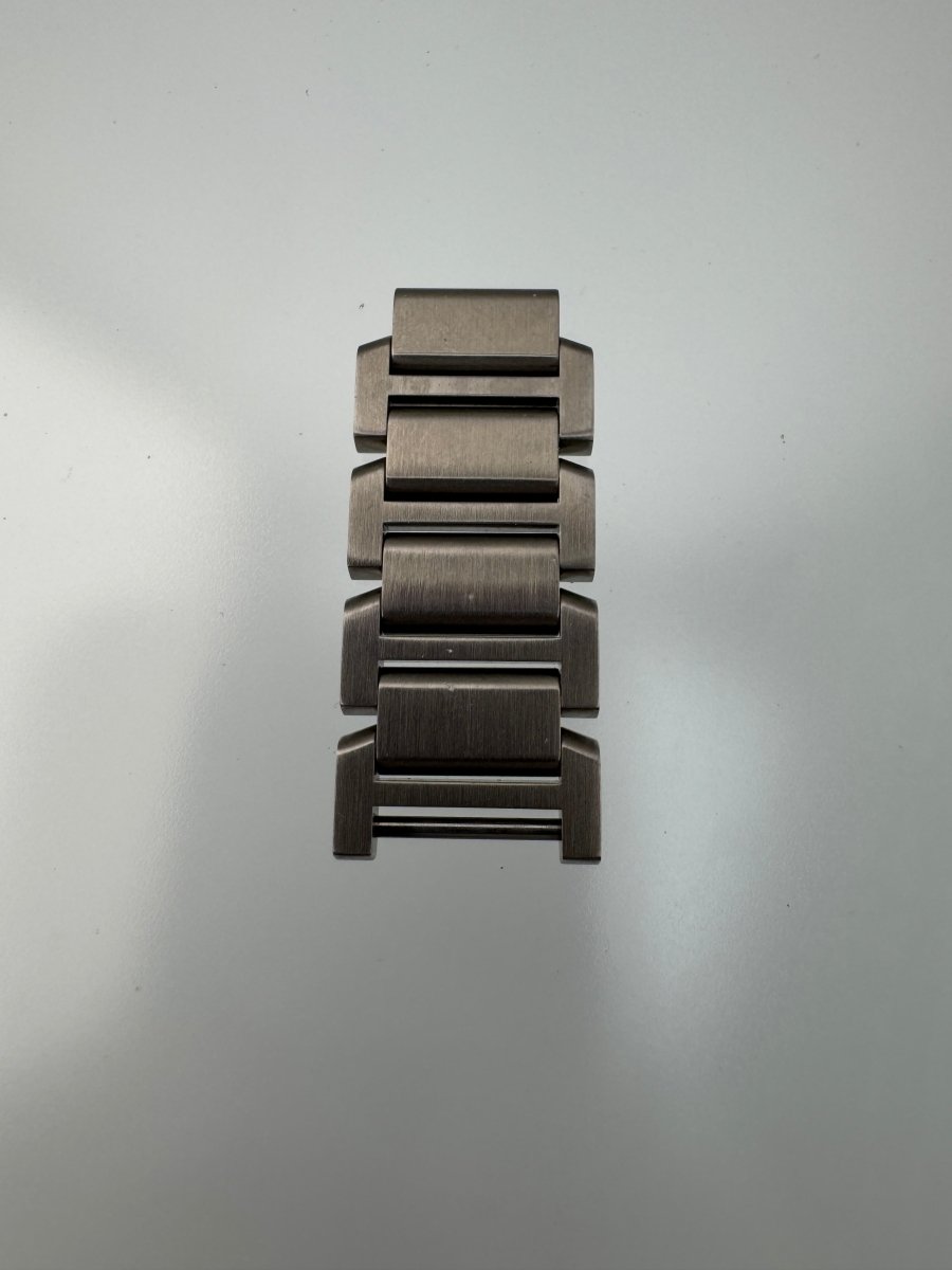 Used Cartier Tank Francaise SM W51008Q3 Stainless Steel Spare Links 4 Pieces Set